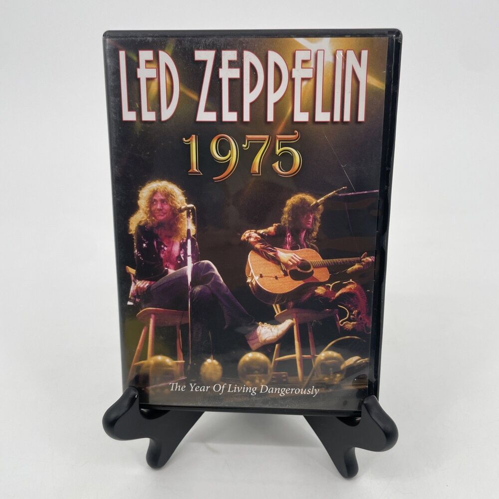 Led Zeppelin 1975 DVD Year of Living Dangerously Documentary Treble Clef 2012